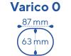 Varico 0 dimensions